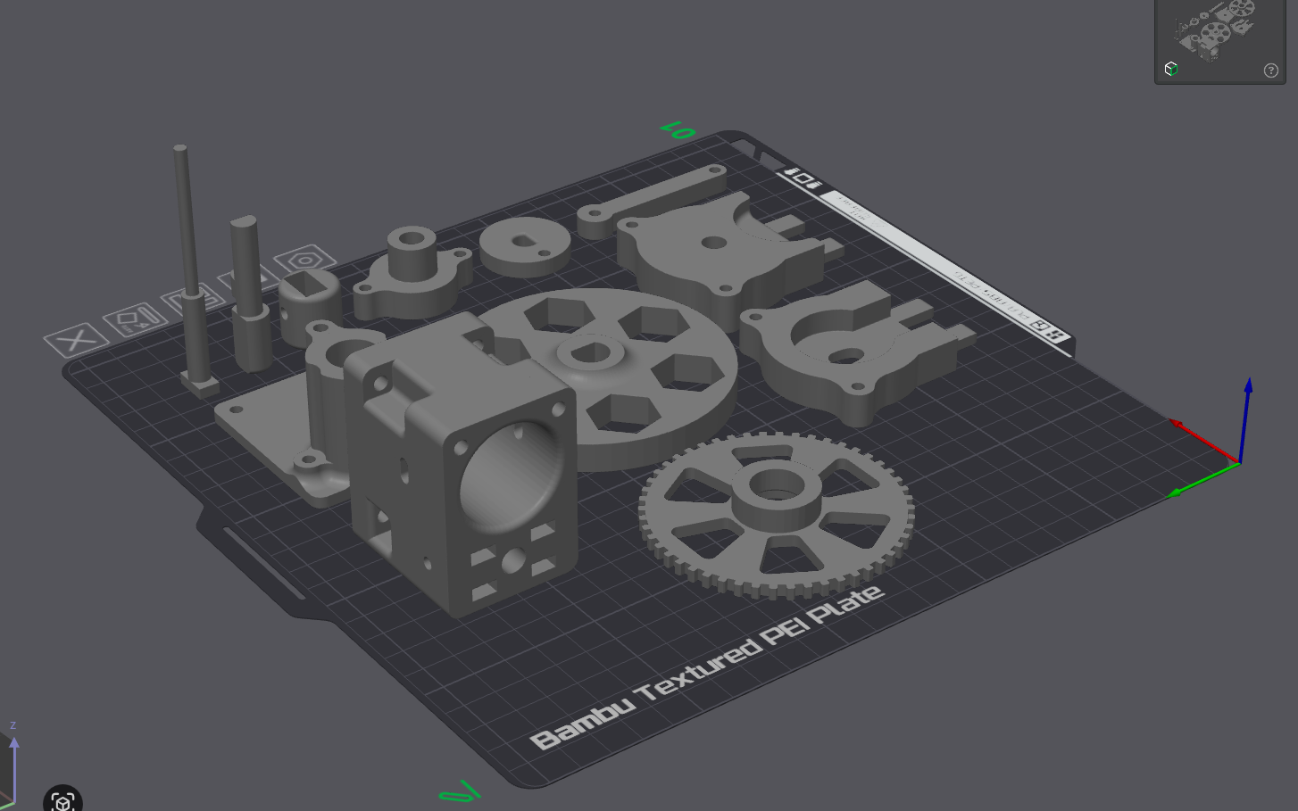 Parametric Gearbox Assembly